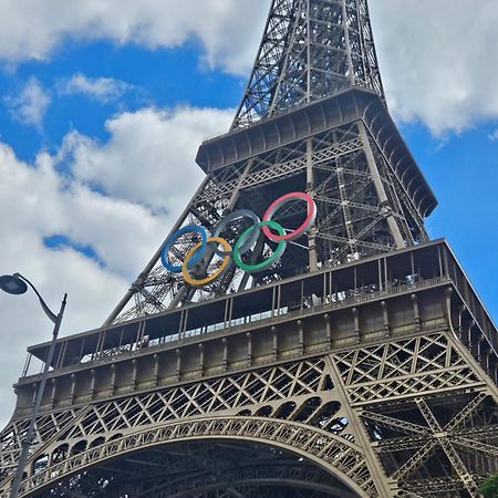 Studio Champs Elysees Tour Eiffel Paris Exterior foto